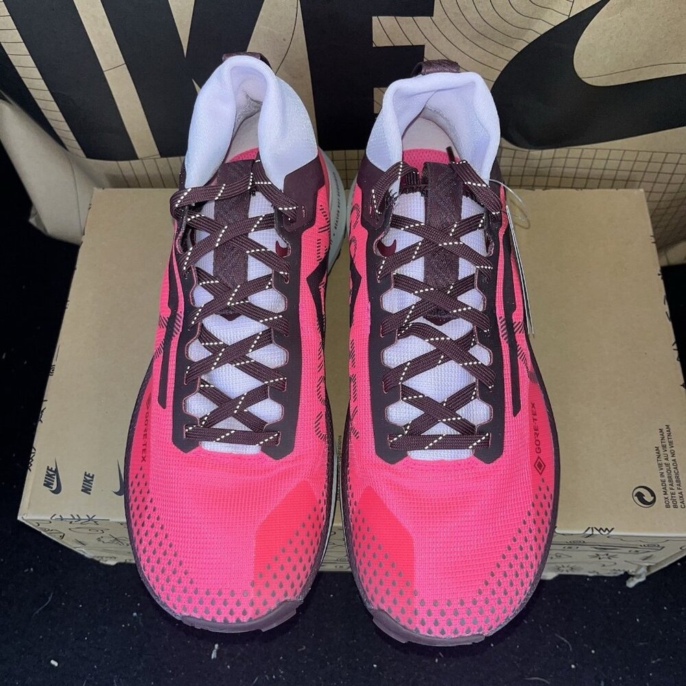 NEW Nike React Pegasus Trail 4 GTX Hyper Pink FN7769 600 Women's Size 7 - Picture 3 of 6